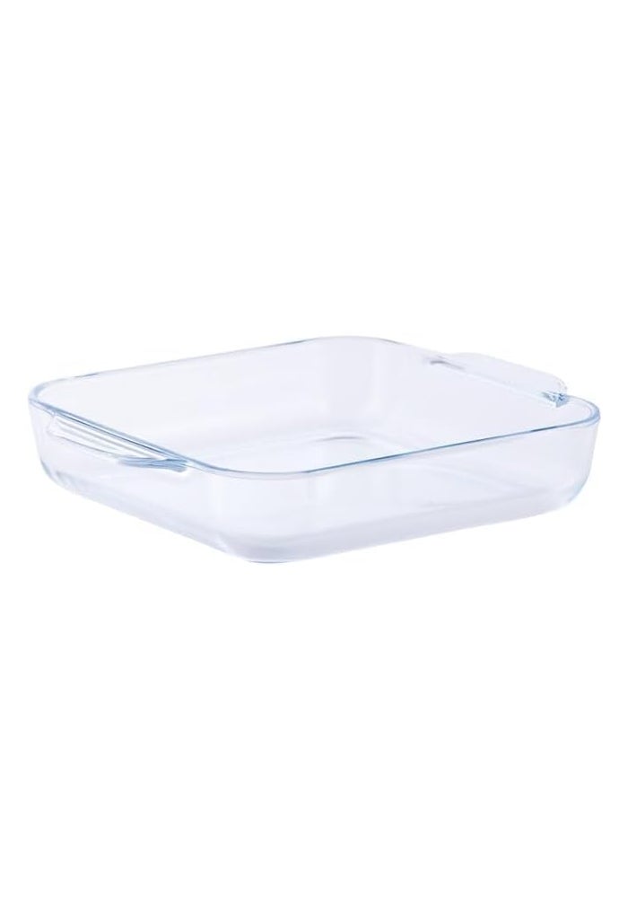Termisil Borosilicate Glass Square Roaster, 2.5 Liter Capacity, Transparent - Image 5